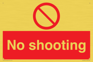 No shooting
